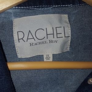 RACHEL Rachel Roy Jackets & Coats - NWOT bleach dyed denim jacket RACHEL Rachel Roy Jackets & Coats - NWOT bleach dyed denim jacket